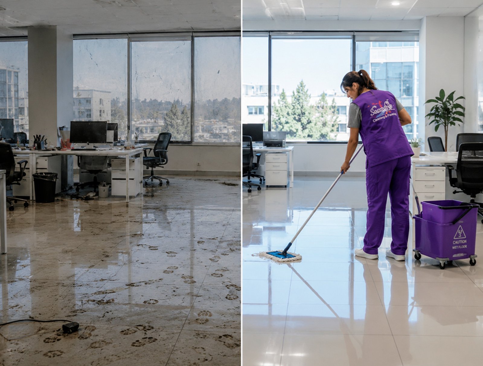 Commercial Floor Cleaning
